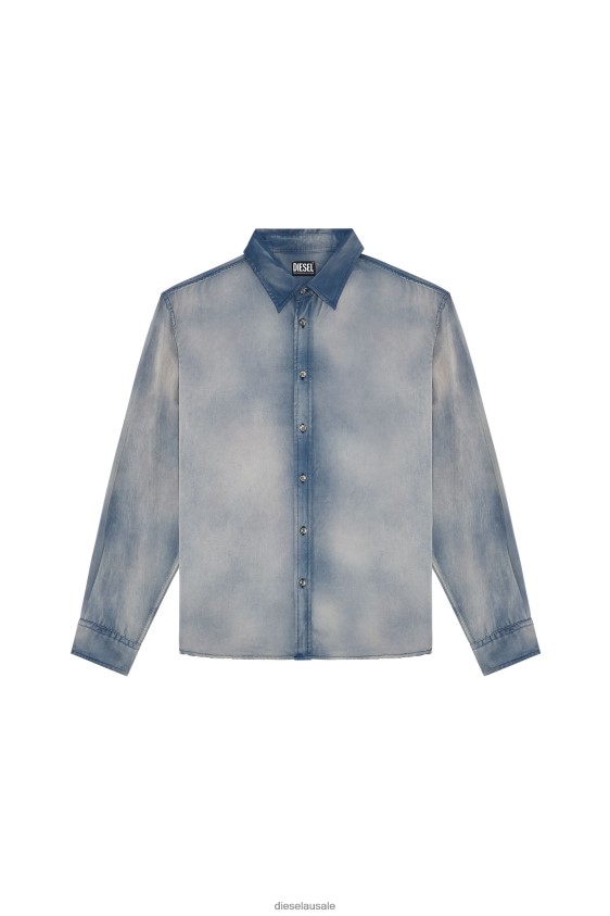 Diesel s-umbe-treat Apparel Blue Men 2XT44N314