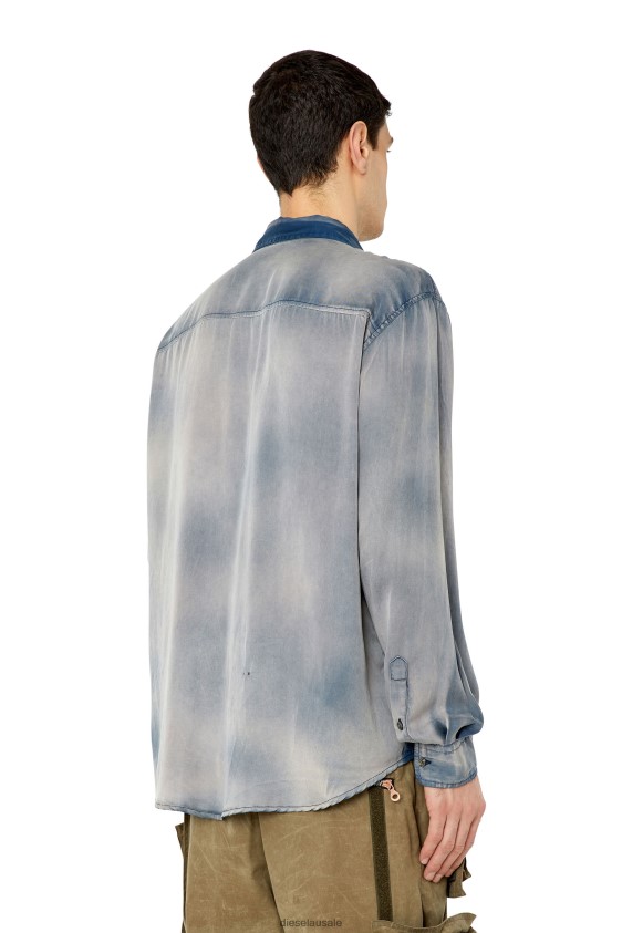 Diesel s-umbe-treat Apparel Blue Men 2XT44N314