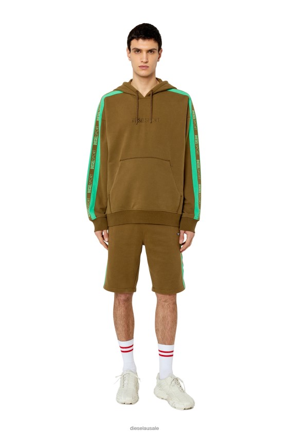 Diesel amst-bowe-ht32 Apparel Military Green Men 2XT44N158
