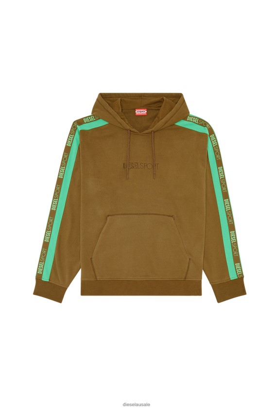 Diesel amst-bowe-ht32 Apparel Military Green Men 2XT44N158