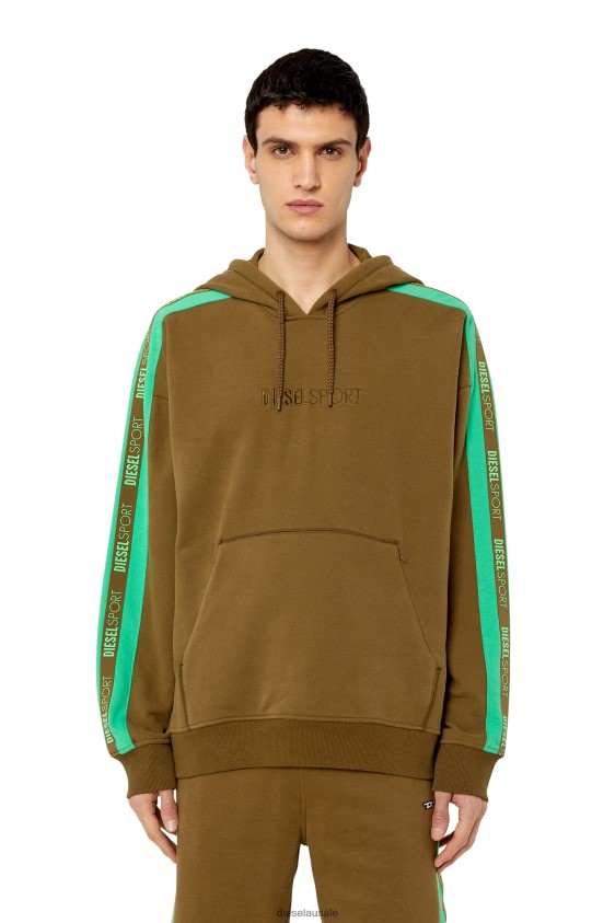 Diesel amst-bowe-ht32 Apparel Military Green Men 2XT44N158