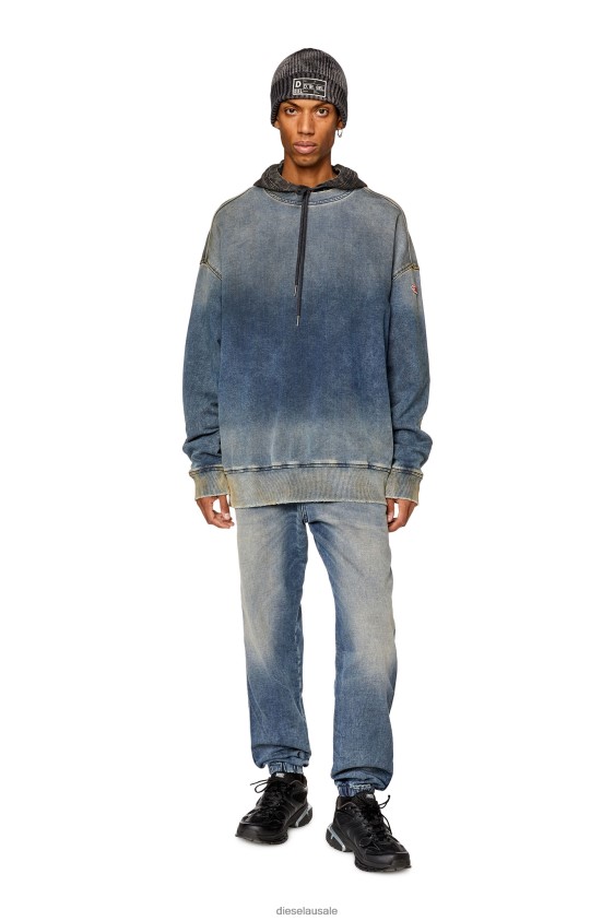 Diesel d-krib-ne Apparel Medium blue Men 2XT44N144
