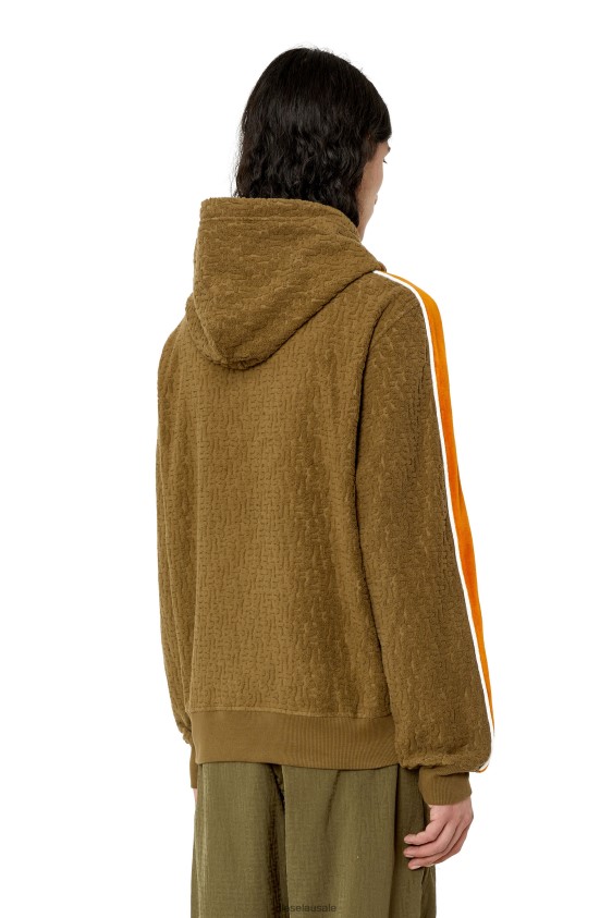 Diesel s-ginbero-hood Apparel Military Green Men 2XT44N166