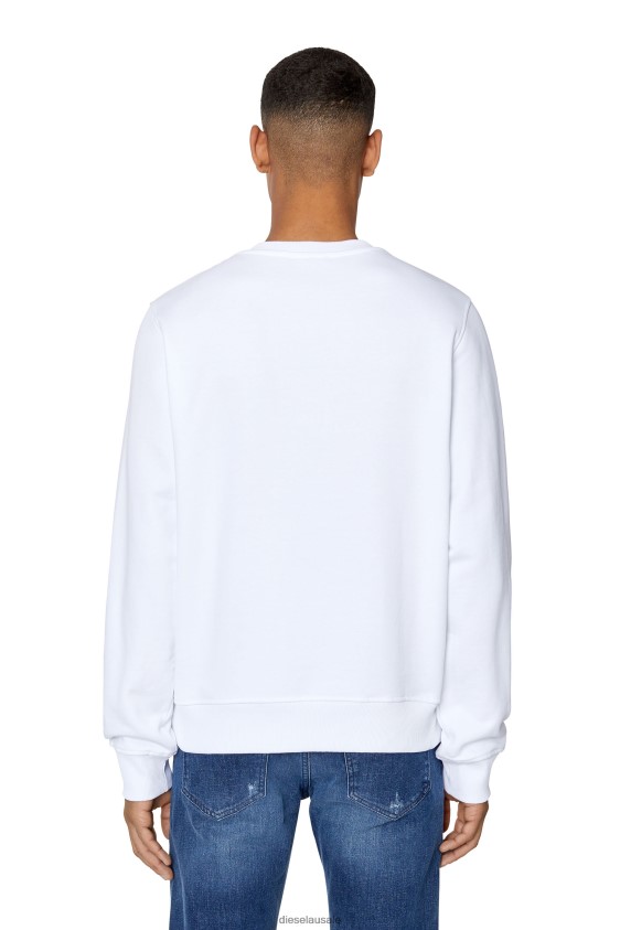 Diesel s-ginn-e9 Apparel White Men 2XT44N107