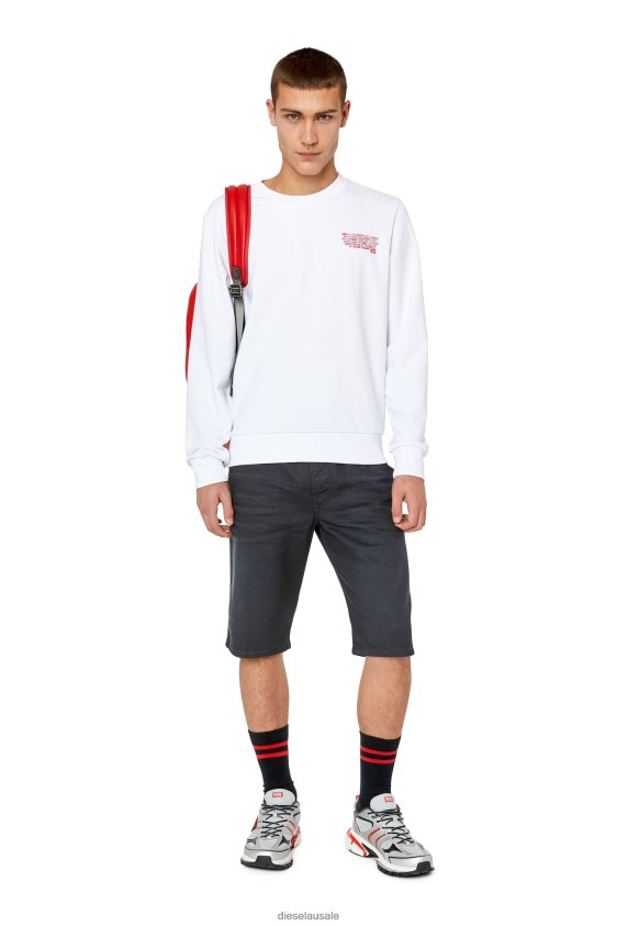 Diesel s-ginn-k29 Apparel White Men 2XT44N162