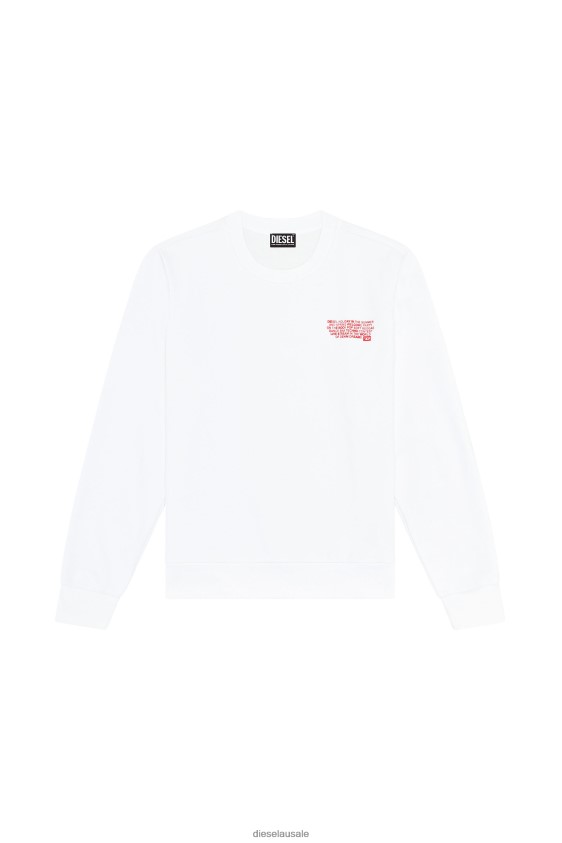 Diesel s-ginn-k29 Apparel White Men 2XT44N162