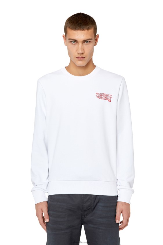 Diesel s-ginn-k29 Apparel White Men 2XT44N162