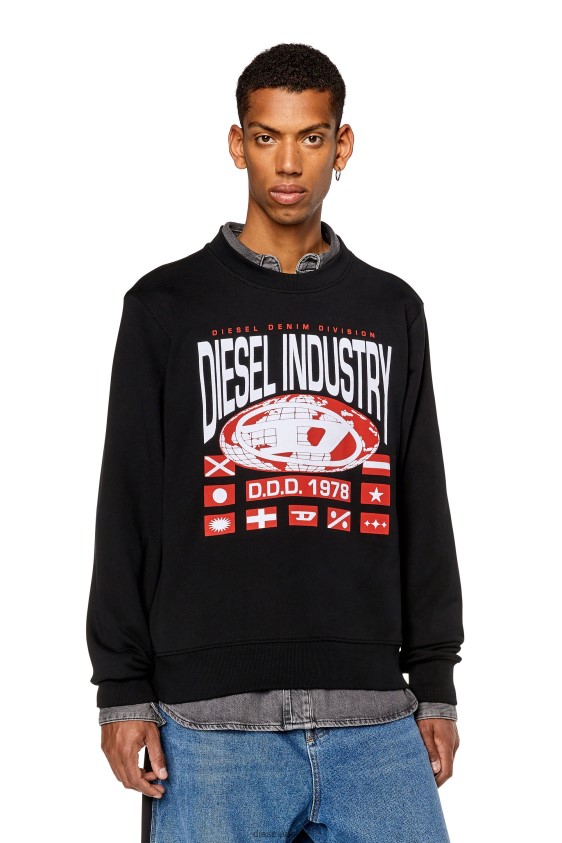 Diesel s-ginn-l4 Apparel 900 Men 2XT44N139