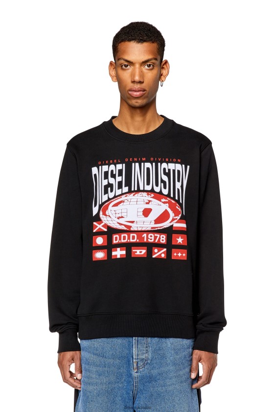 Diesel s-ginn-l4 Apparel 900 Men 2XT44N139