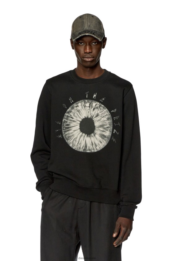 Diesel s-ginn-l5 Apparel Black Men 2XT44N138
