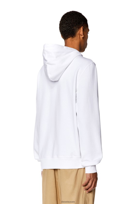 Diesel s-ginn-welt-hood Apparel White Men 2XT44N131