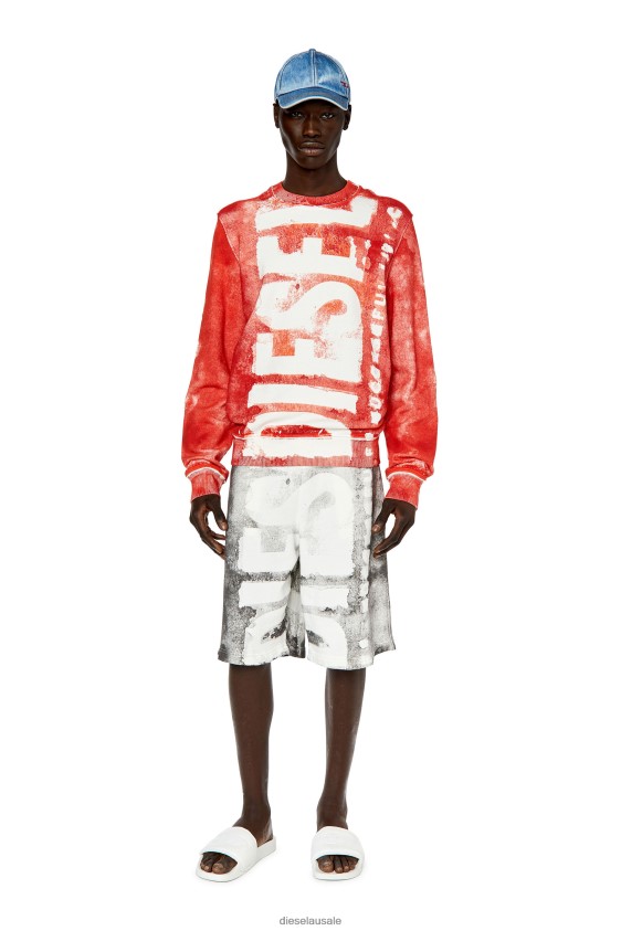 Diesel s-giny Apparel Red Men 2XT44N136