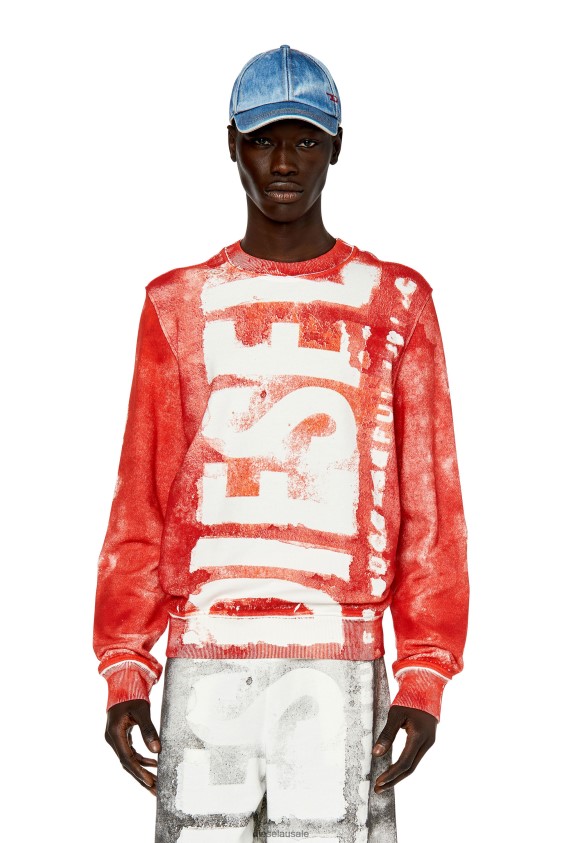 Diesel s-giny Apparel Red Men 2XT44N136