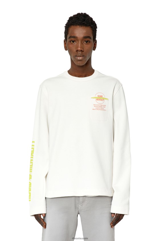 Diesel s-gouch Apparel White Men 2XT44N112