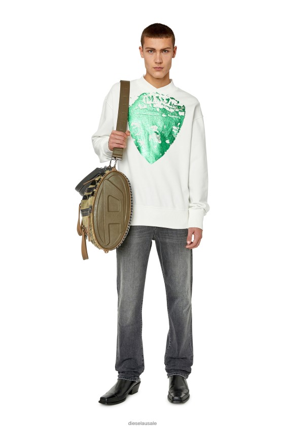 Diesel s-mackis-g1 Apparel White Men 2XT44N109