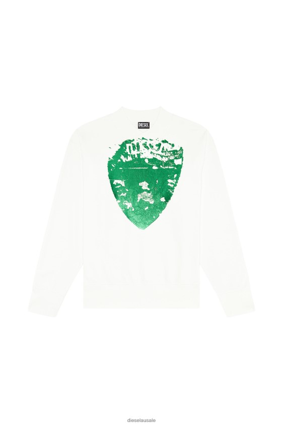 Diesel s-mackis-g1 Apparel White Men 2XT44N109