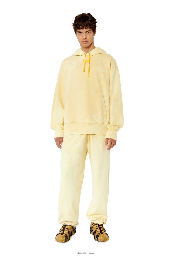 Diesel s-macs-hood-g2 Apparel Yellow Men 2XT44N111