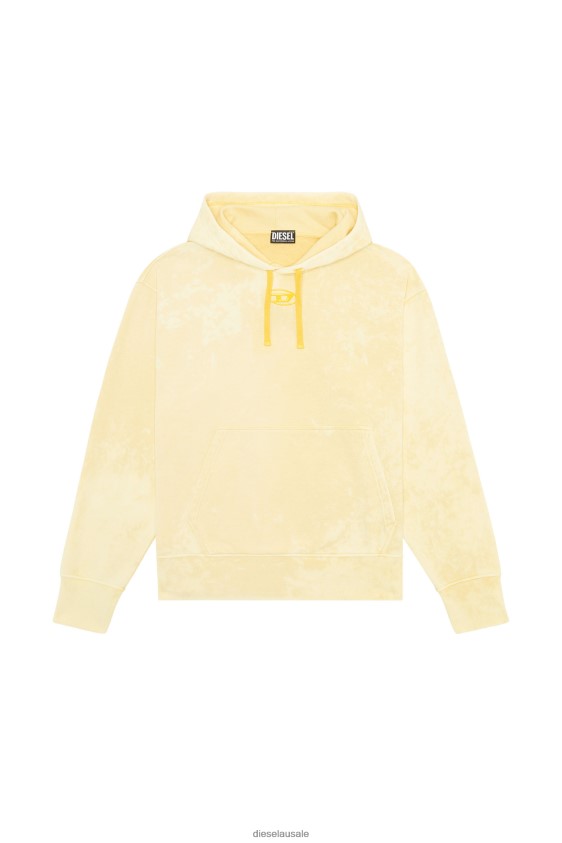 Diesel s-macs-hood-g2 Apparel Yellow Men 2XT44N111