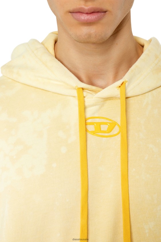 Diesel s-macs-hood-g2 Apparel Yellow Men 2XT44N111