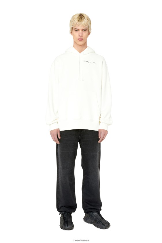 Diesel s-macs-hood-g3 Apparel White Men 2XT44N106