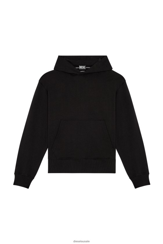 Diesel s-macs-hood-megoval Apparel Black Men 2XT44N125