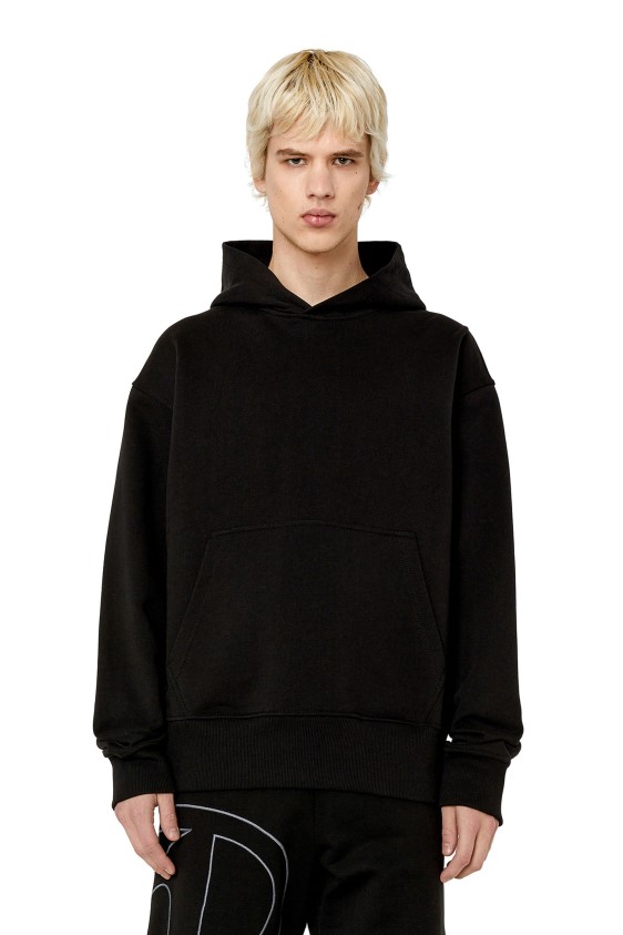 Diesel s-macs-hood-megoval Apparel Black Men 2XT44N125
