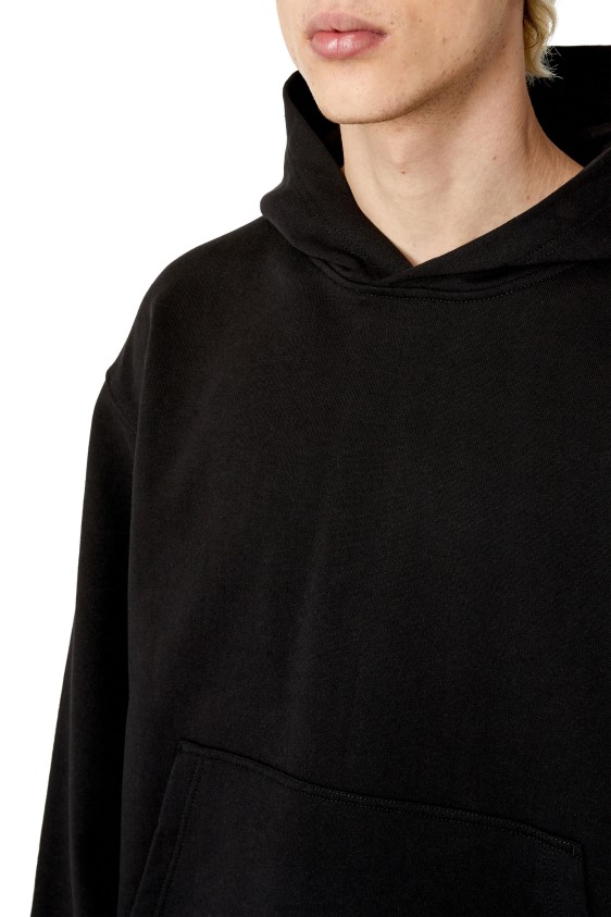 Diesel s-macs-hood-megoval Apparel Black Men 2XT44N125