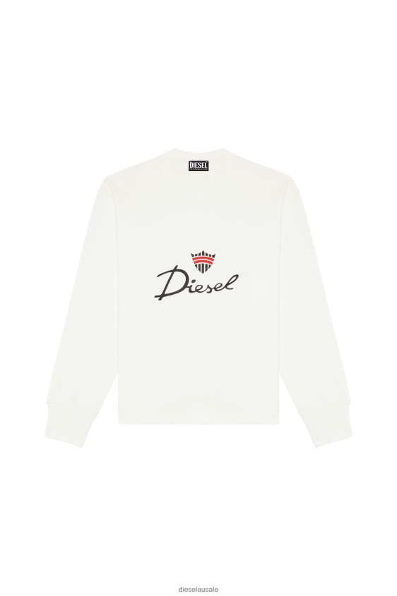 Diesel s-macsless Apparel White Men 2XT44N102