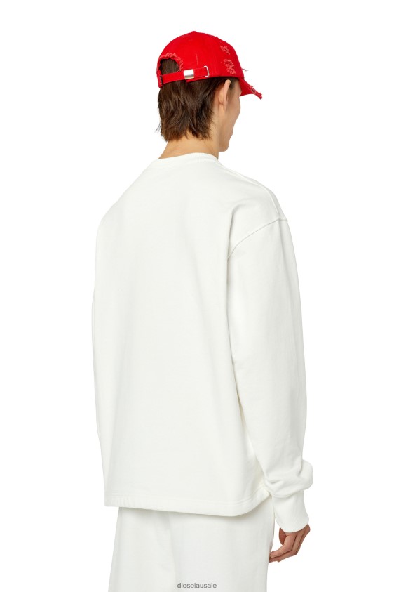 Diesel s-macsless Apparel White Men 2XT44N102