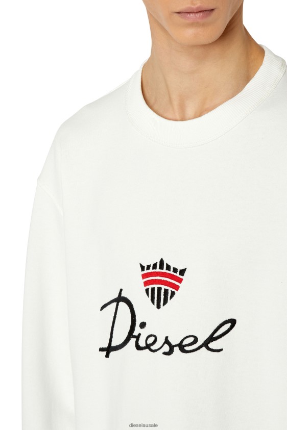 Diesel s-macsless Apparel White Men 2XT44N102