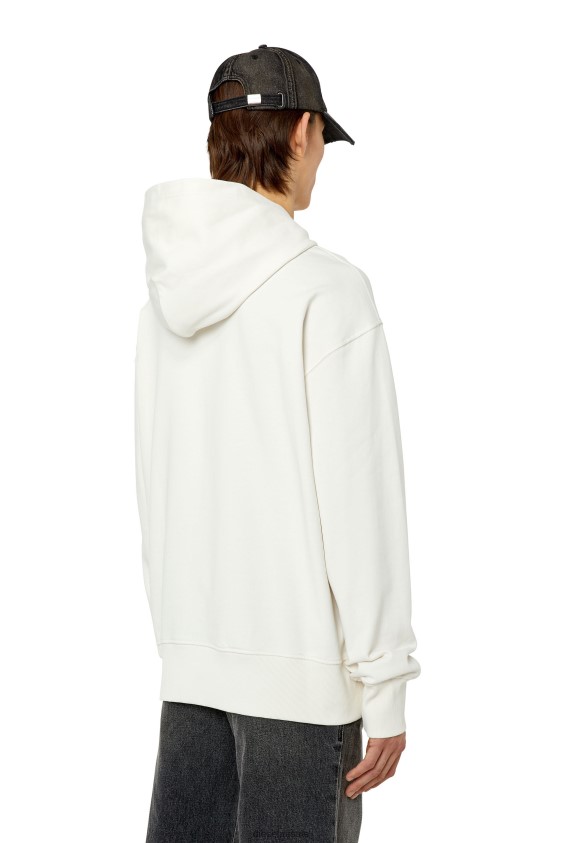 Diesel s-macsout-hood Apparel White Men 2XT44N110