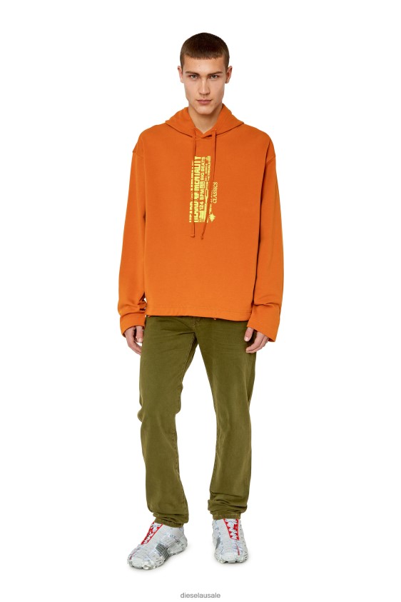 Diesel s-mouch Apparel Orange Men 2XT44N120