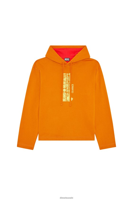 Diesel s-mouch Apparel Orange Men 2XT44N120