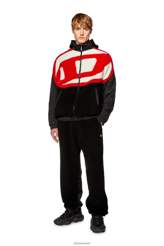 Diesel s-ovady Apparel Black/Red Men 2XT44N132