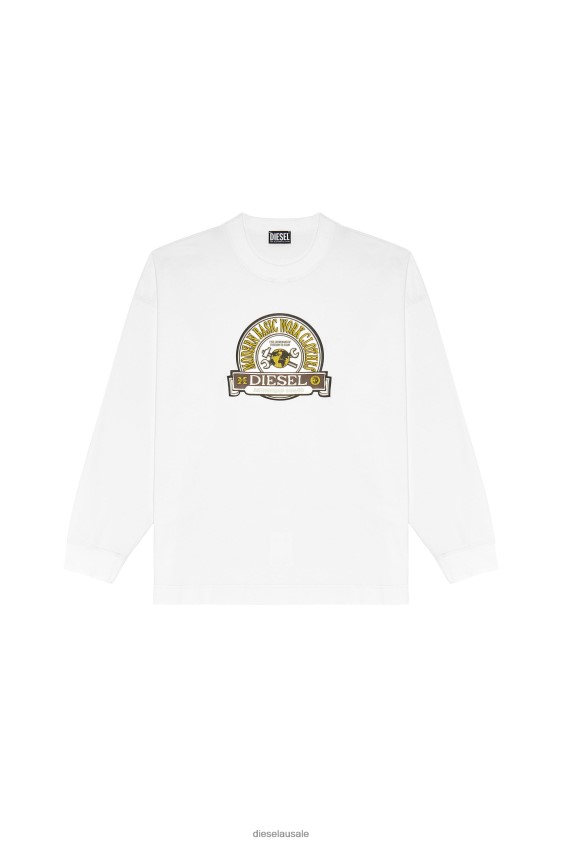 Diesel s-patchy Apparel White Men 2XT44N128