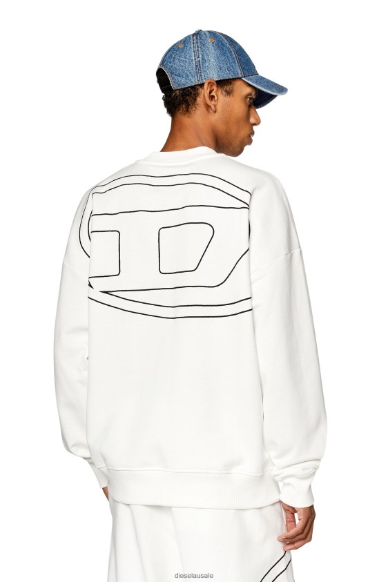 Diesel s-rob-megoval-d Apparel White Men 2XT44N130