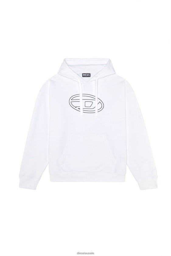 Diesel s-ummer-bigoval Apparel White Men 2XT44N151