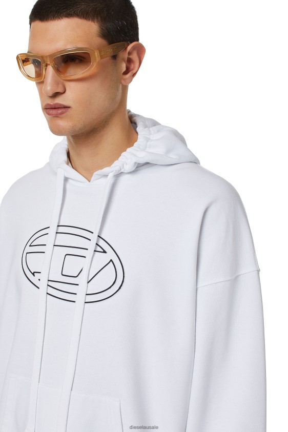 Diesel s-ummer-bigoval Apparel White Men 2XT44N151