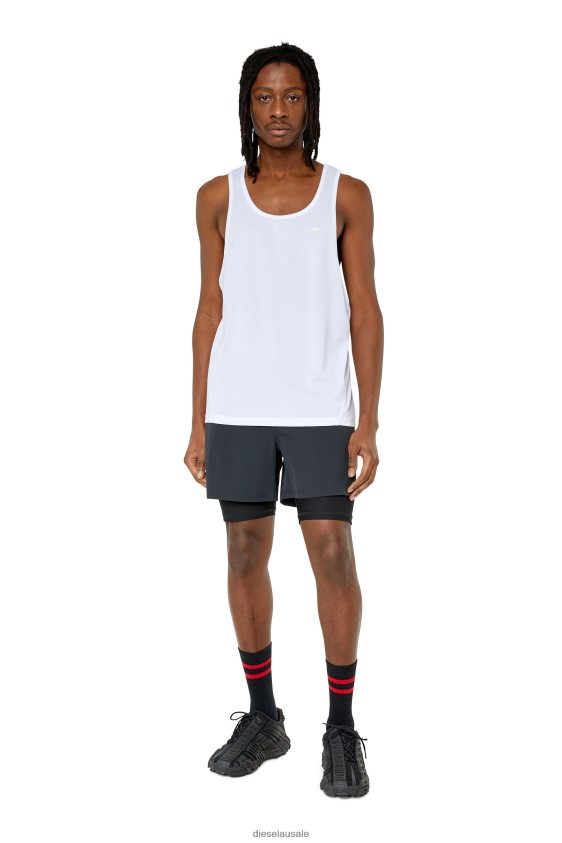 Diesel amst-kieron-wt36 Apparel White Men 2XT44N212
