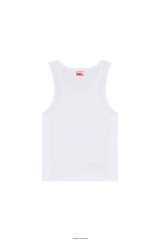 Diesel amst-kieron-wt36 Apparel White Men 2XT44N212