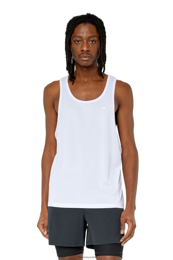 Diesel amst-kieron-wt36 Apparel White Men 2XT44N212