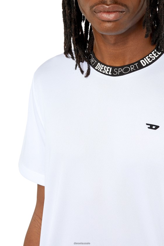 Diesel amtee-alix-wt34 Apparel White Men 2XT44N211