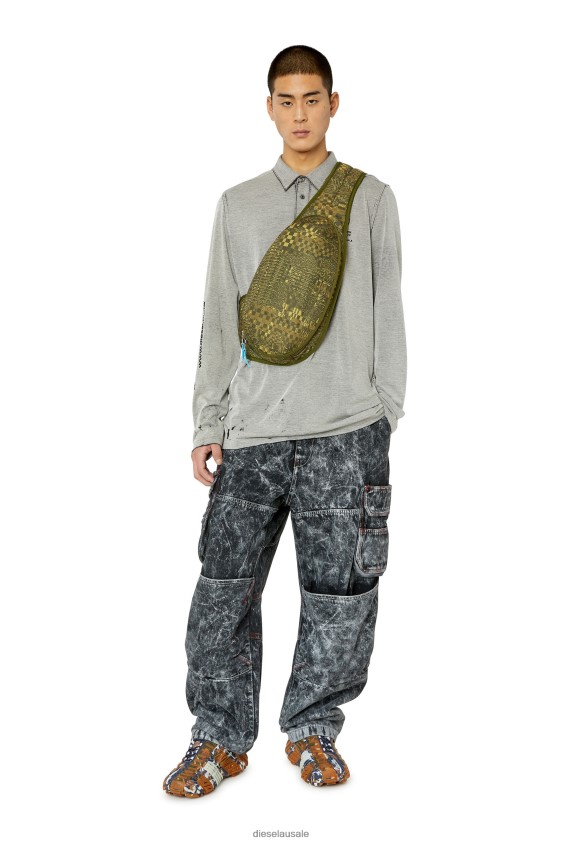 Diesel s-hirt Apparel Grey Men 2XT44N227