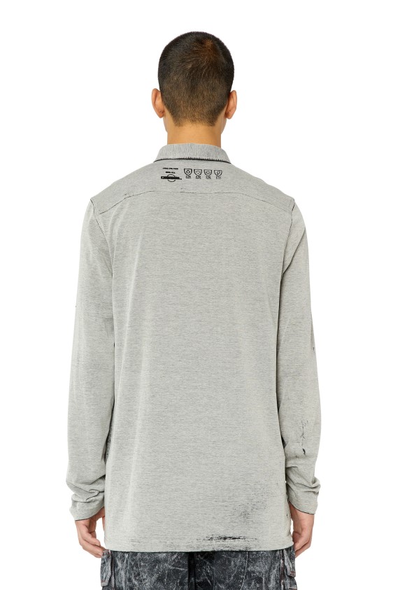 Diesel s-hirt Apparel Grey Men 2XT44N227