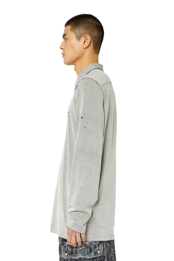 Diesel s-hirt Apparel Grey Men 2XT44N227