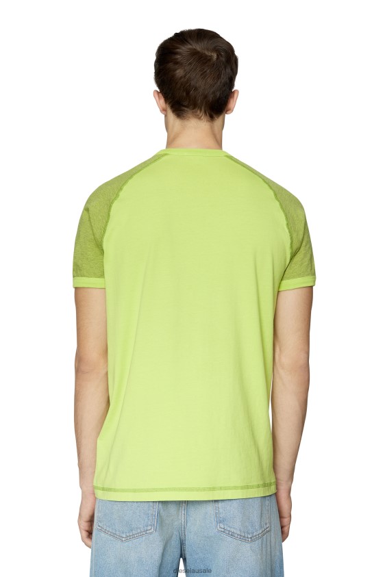 Diesel t-dieglan Apparel Green Fluo Men 2XT44N203