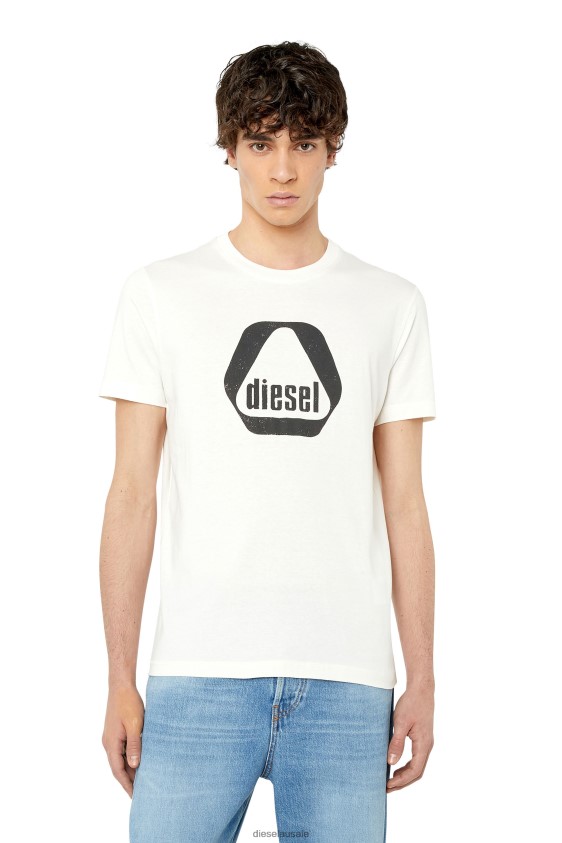 Diesel t-diegor-g10 Apparel White Men 2XT44N230