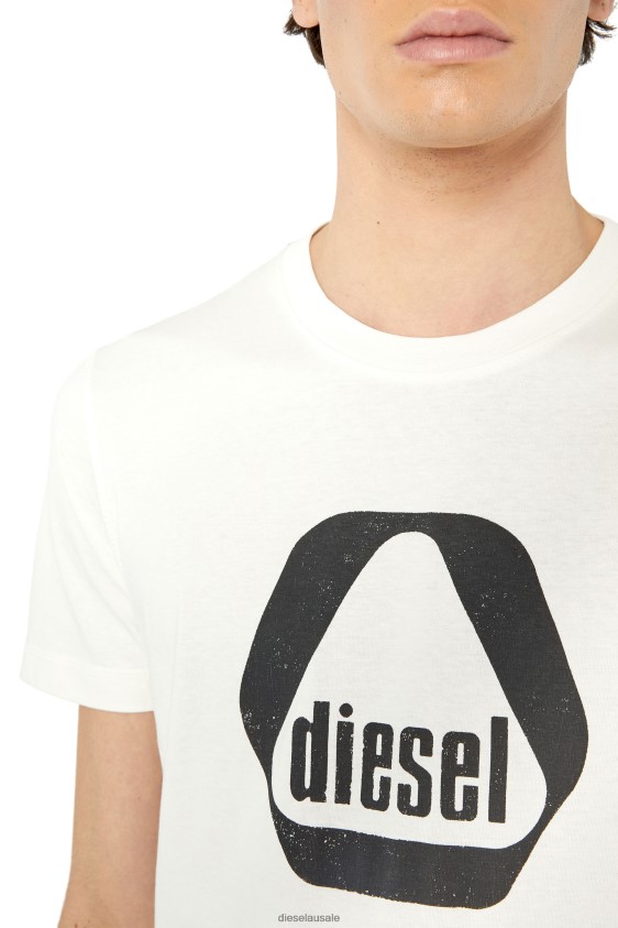 Diesel t-diegor-g10 Apparel White Men 2XT44N230