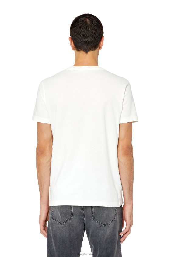 Diesel t-diegor-g11 Apparel White Men 2XT44N216