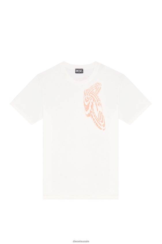 Diesel t-diegor-g3 Apparel White Men 2XT44N182